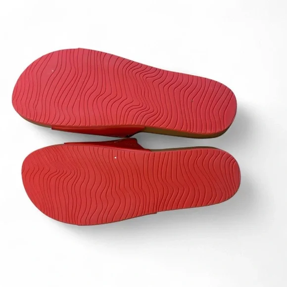 Reef Cushion Vista Sandals Red size 8 - Picture 4 of 7